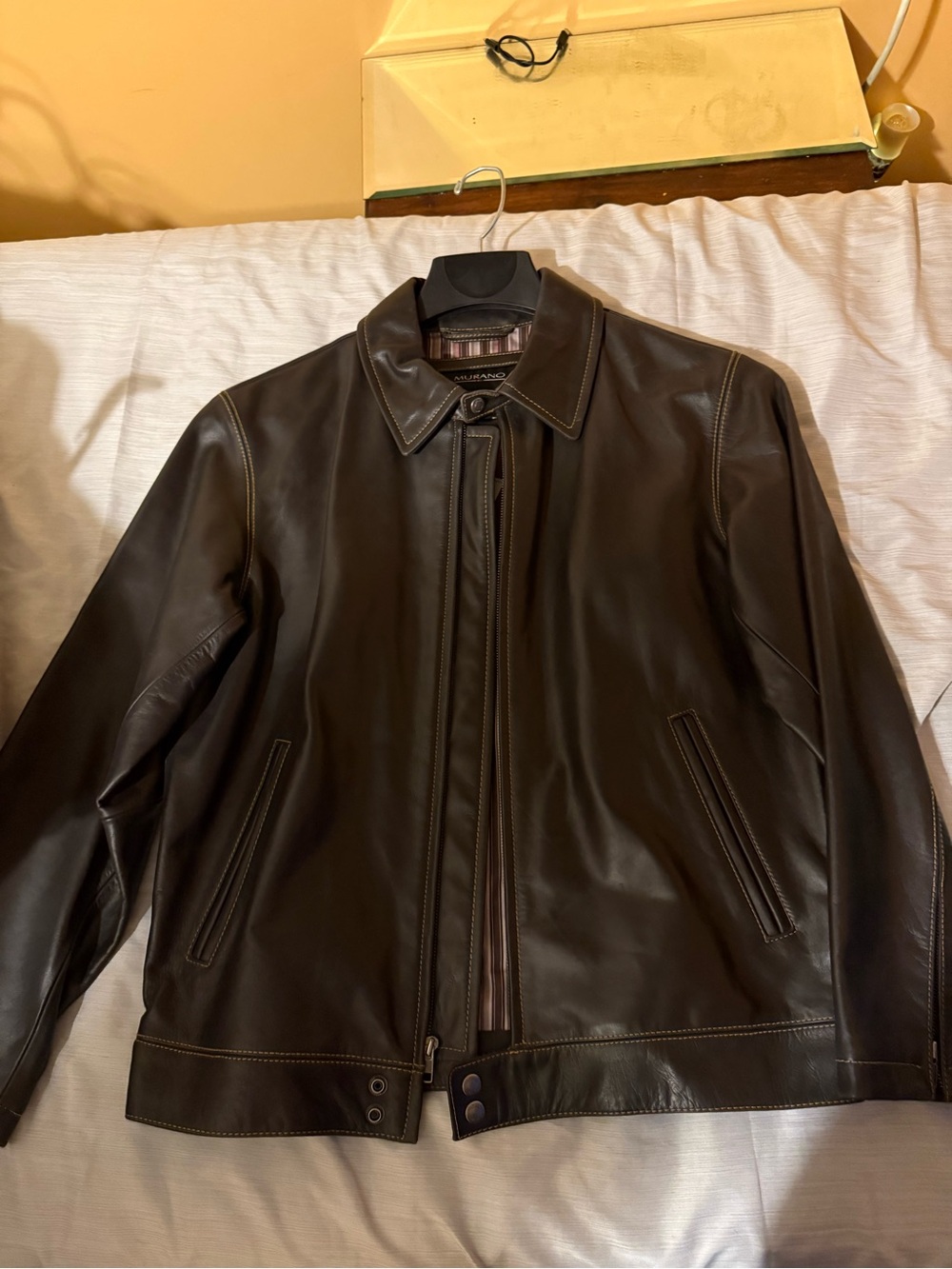 Men’s Genuine Leather Jacket